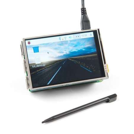 3.5inch RPi LCD (A) (Waveshare) 320×480  Touch Screen TFT LCD for Raspberry Pi