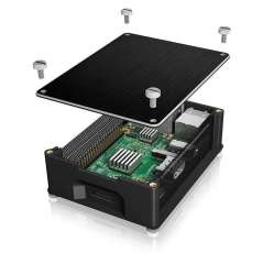 IB-RP102 (RaidSonic)  Enclosure/Case/Box/Skrinka for Raspberry Pi 2 and 3 – Model B