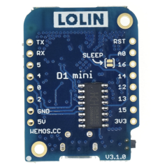 LOLIN D1 mini V3.1.0 (WEMOS) WIFI ESP8266EX 4MB MicroPython Nodemcu Arduino Compatible IoT