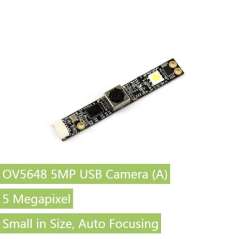 OV5648 5MP USB Camera (A), Small in Size, Auto Focusing (WS-15301)
