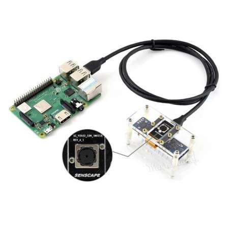 Horned Sungem AI Vision Kit, USB Connectivity, Plug-and-AI (WS-15394) Intel Movidius MA245X