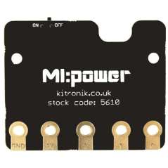 MI:power board for the BBC micro:bit (Kitronik) for V1 only
