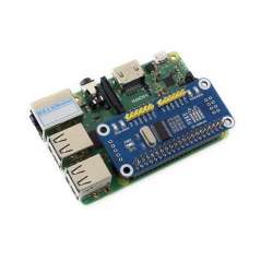 Serial Expansion HAT for Raspberry Pi, I2C Interface, 2-ch UART, 8 GPIOs (WS-15667)