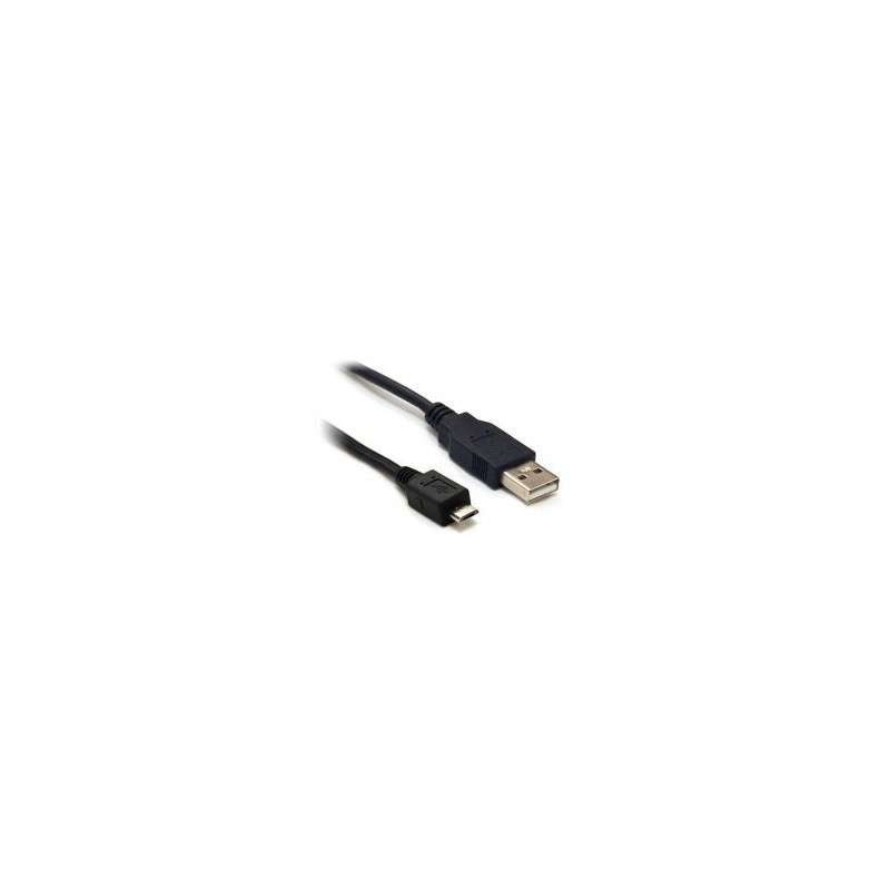 USB A PLUG TO USB B MICRO PLUG , BLACK  microUSB kabel 1.5M