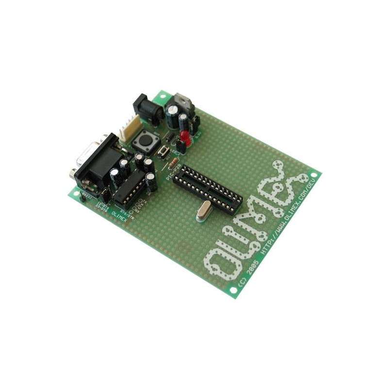 PIC-P28-20MHZ EVELOPMENT PROTOTYPE BOARD FOR PIC 28PIN