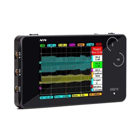 DS212- Portable 2-CH Open Source Oscilloscope (ER-DTD27016O)