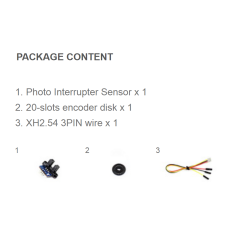 Photo Interrupter Sensor, Speed Measuring (WS-12225)