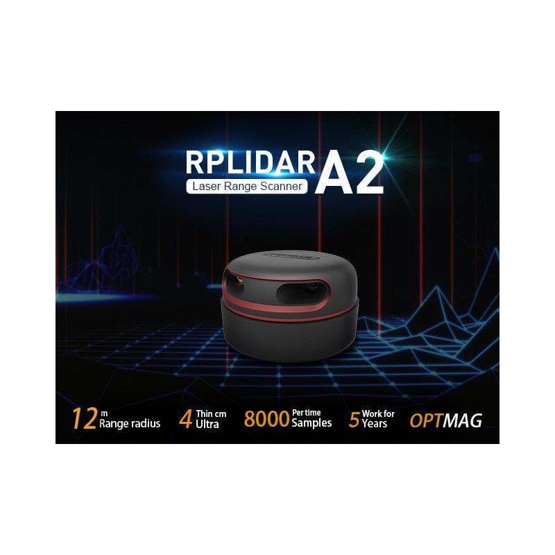 RPLiDAR A2M8 360 Degree Laser Scanner Kit - 12M Range (SE-110991066)