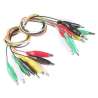 Alligator Test Leads - Multicolored 10Pack (SF-PRT-12978) Alligator Test Leads - Multicolored 10Pack (SF-PRT-12978)
