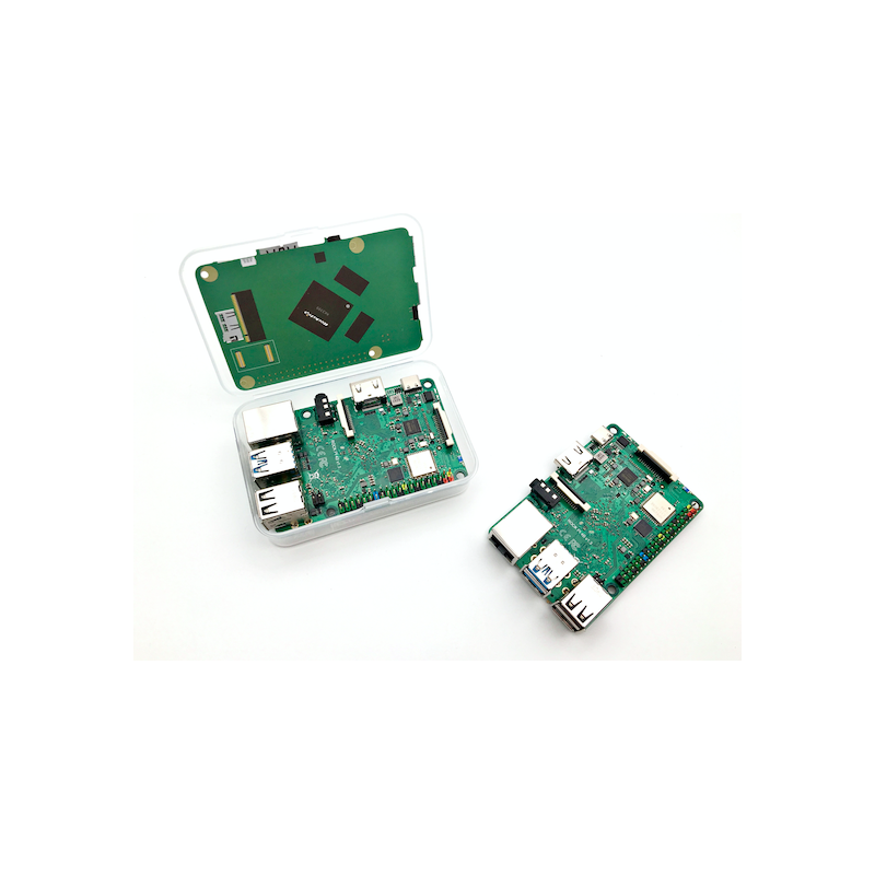 Rock Pi 4 Model B 4GB +Dualband 2,4/5GHz WLAN/Bluetooth 5.0