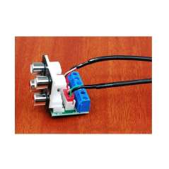 4 RCA Socket Audio Input Adapter Board Kit  (ER-CTD01513K)