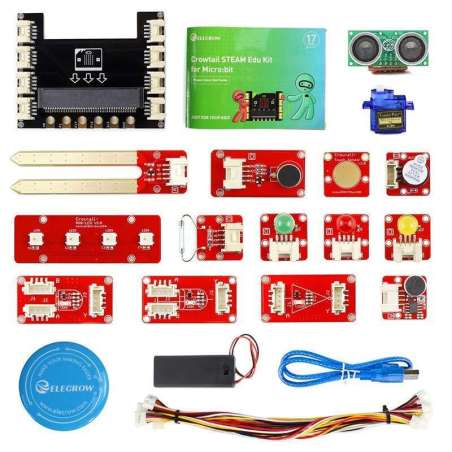 Crowtail STEAM Edu Kit for Micro:bit  (ER-CRT40540K) without  micro:bit board