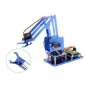 4-DOF Metal Robot Arm Kit for Raspberry Pi, Bluetooth / WiFi (WS-16376)