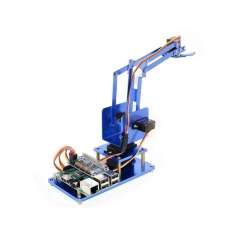 4-DOF Metal Robot Arm Kit for Raspberry Pi, Bluetooth / WiFi (WS-16376)