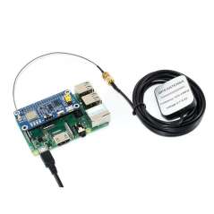 L76X Multi-GNSS HAT for Raspberry Pi, GPS, BDS, QZSS (WS-16193)