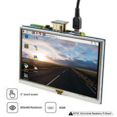 HDMI 5 Inch 800x480 TFT Display with Backlight Control (ER-RPD19048A)