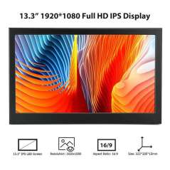 13.3Inch IPS 1920x1080 Dual HDMI+Speakers for RPi/XBOX/Windows  (ER-AUS50025E)