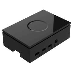 ASM-1900136-21 (MULTICOMP PRO) Raspberry Pi 4 Model B Case/Box  Black