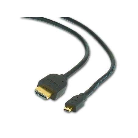 Cable Raspberry Pi4 micro HDMI /HDMI 1.8m (CC-HDMID-6) HDMID6