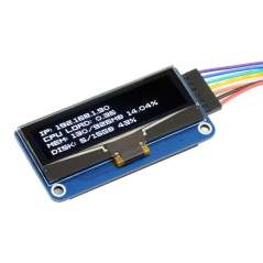 OLED display HAT for Raspberry Pi 128×32, 2.23inch (WS-17009)
