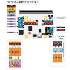ELECFREAKS Motor:bit for Micro:bit motorbit (EF03406)