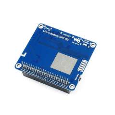 Li-polymer Battery HAT, 5V Output, Quick Charge (WS-17076) for Raspberry Pi