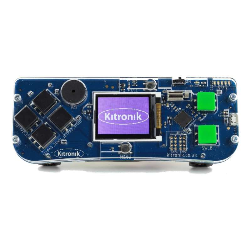 Kitronik arcade for makecode arcade gamepad kit 5311 