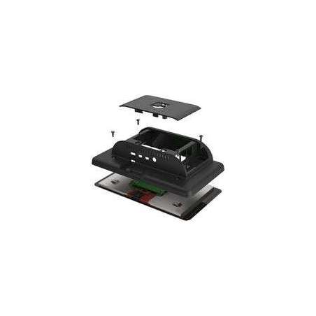 Enclosure, Raspberry Pi 4 Model B, Touchscreen, Black (MULTICOMP PRO)