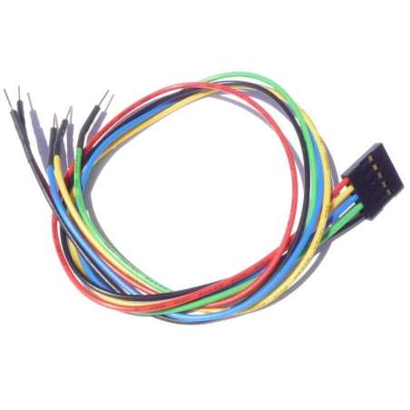 5 pin Female Header 12" Cable for Arduino (MR008-001.1) 5 pin Female Header 12" Cable for Arduino (MR008-001.1)