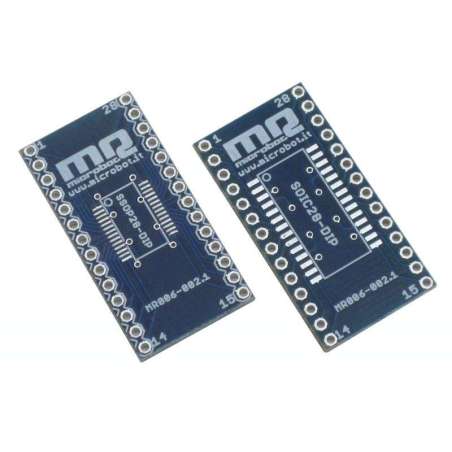 SSOP28 SOIC28 to DIP Adapter (MR006-002.1)