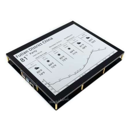 1304×984, 12.48inch E-Ink display module, black/white dual-color (WS-17300)