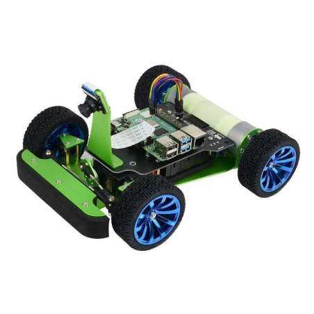 PiRacer DonkeyCar, AI Racing Robot Powered by Raspberry Pi4-NOT included (WS-17674)