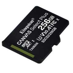 KINGSTON Canvas SELECT Plus Micro SDXC 256GB Class 10 UHS-I (SDCS2/256GBSP) 100/80MB/s