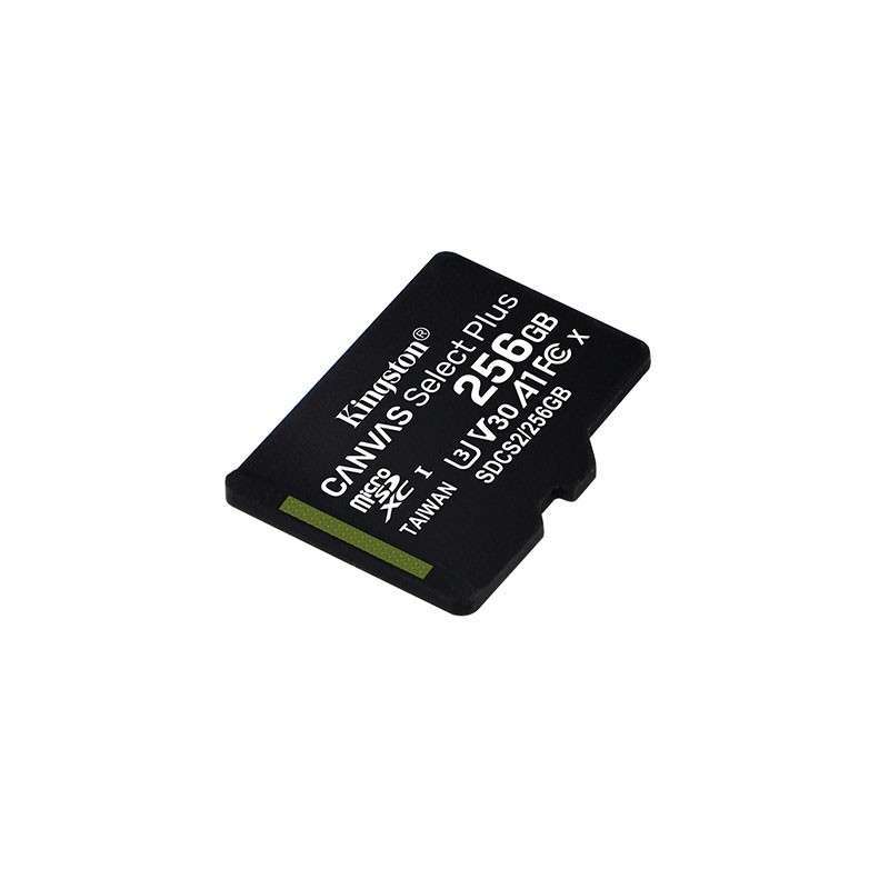 KINGSTON Canvas SELECT Plus Micro SDXC 256GB Class 10 UHS-I (SDCS2/256GBSP) 100/80MB/s
