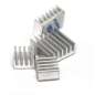 Heat Sink Kit for Raspberry Pi 3/4B - Silver Aluminum (SE-110991327)