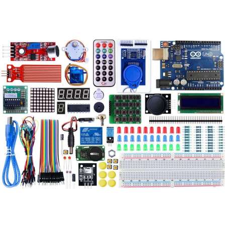 Leaper - Upgraded RFID& Stepper Driver Learning Kit for Arduino (ER-AK55865RF)