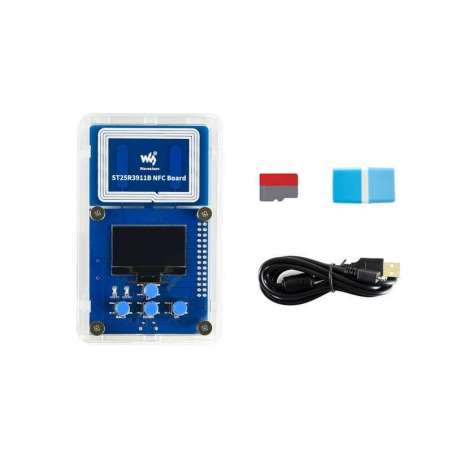 ST25R3911B NFC Evaluation Kit, NFC Reader + TF Card + USB Cable (WS-17767)