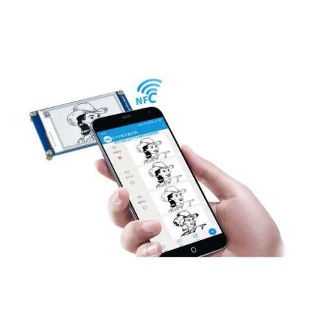 2.7inch Passive NFC-Powered E-Paper Module, No Battery (WS-18136)