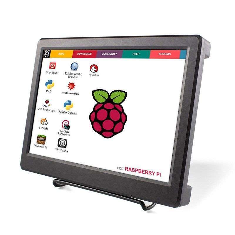 SQ101 10.1Inch 2K IPS 2560x1600 Monitor with Speaker for Raspberry Pi/XBOX/PS/PC  (ER-RPD84013M)