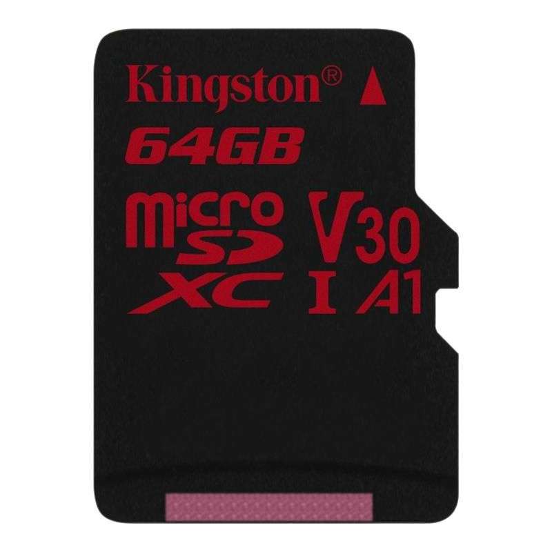 KINGSTON Canvas REACT Micro SDXC 64GB Class 10 UHS-I V30 (SDCR/64GBSP)
