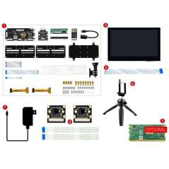 Raspberry Pi Compute Module 3+ Development Kit Type C, CM3+ Binocular Vision Kit (WS-18143)