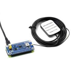 MAX-M8Q GNSS HAT for Raspberry Pi, Multi-constellation Receiver Support, GPS, Beidou, Galileo, GLONASS (WS-18233)