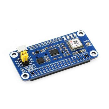 MAX-M8Q GNSS HAT for Raspberry Pi, Multi-constellation Receiver Support, GPS, Beidou, Galileo, GLONASS (WS-18233)