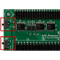 Audio Mezzanine Board is a Grove interfaced expansion board intended for 96boards