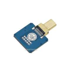 DIY HDMI Cable: Straight Micro HDMI Plug Adapter (WS-15030)