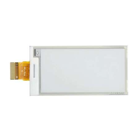 296×152, 2.66inch e-Paper E-Ink Raw Display Panel, Black / White (WS-18401)