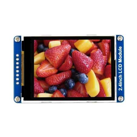 240×320, General 2.4inch LCD Display Module, 65K RGB (WS-18366)