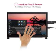 RC070S 7 inch 1024x600 IPS HDMI Capacitive Touch (ER-DIS78950R)