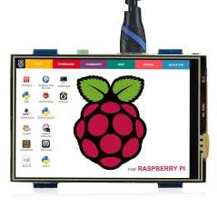 HDMI 3.5 inch 480 x 320 Resolution Touch Screen Monitor for Raspberry Pi (ER-AJP70043E)