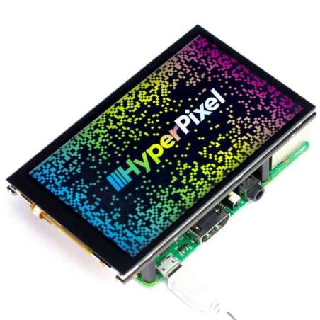 HyperPixel 4.0 Hi-Res Display for Raspberry Pi Touch (PIM369)
